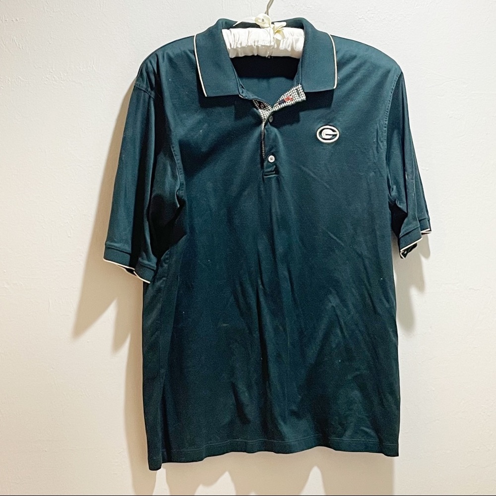 Vintage BOBBY JONES Men’s Green Polo Golf Shirt FLORIDA GATORS Golfer Size XL
